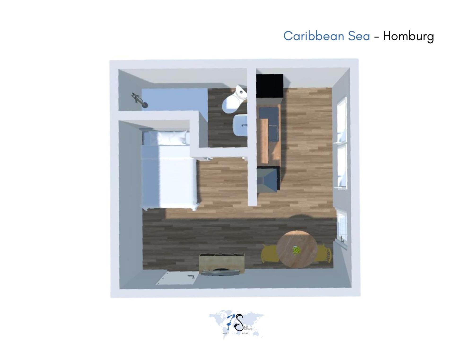 7Seas Boutique Aparthotel Homburg - Stilvoll, Digital & Ideal Fuer Familie & Business Δωμάτιο φωτογραφία